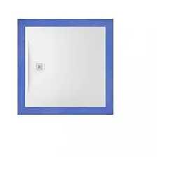 LAUFEN Pro Duschwanne H2169520000001 Marbond Ablauf seitl weiss