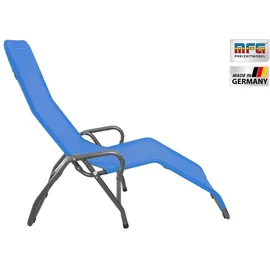 MFG Bäderliege Pool 3 Anthrazit/Blau
