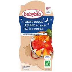 Babybio® Süßkartoffel Gemüse der Sonne Reis aus der Camargue