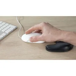 UNILUX Handballenauflage Rolling Gaming Mouse Pad Memory schwarz