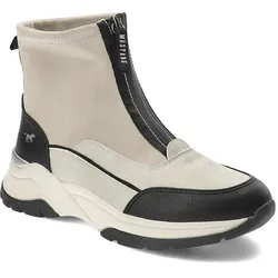 Weiße Stiefeletten Mustang Gefütterte Damenschuhe, 40