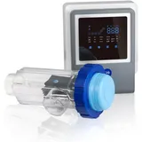 Gre 3 in 1 Salzelektrolyseanlage grau für Pools bis zu 40 m3