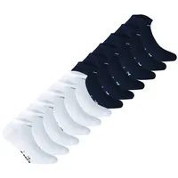 Diadora Sneakersocken 12er Pack Blau/Weiß 43-46