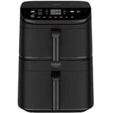 COSORI CAF-DC121-ADER TURBO TOWER Heißluftfritteuse 2630 Watt Dunkelgrau