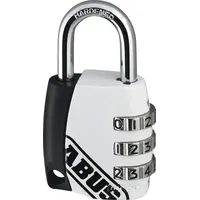 ABUS Zahlenschloss 155/30 weiß,