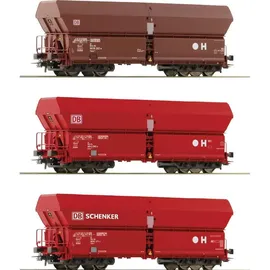 Roco 6600135 H0 3er-Set Selbstentladewagen der DB AG