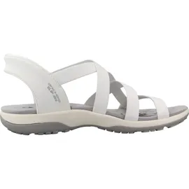 SKECHERS Reggae Slim-Stretch Flex Damen Weiss 40