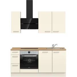 Nobilia Küchenzeile Touch II 180 cm weiß