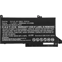 CoreParts MBXDE-BA0140 4 Zellen 3650 mAh 1 St.