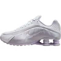 Schuhe  Shox R4 White Metallic Platinum Barely Grape weiß 44 (UK 9.5)