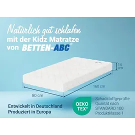 Betten-ABC 80 x 160 cm H2