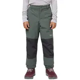 Jack Wolfskin Unisex Kinder Rascal Winter Pants K Wanderhose, Slate Green, 152 EU