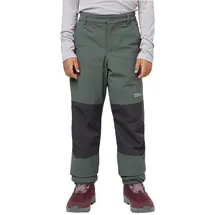 Jack Wolfskin Unisex Kinder Rascal Winter Pants K Wanderhose, Slate Green, 152 EU