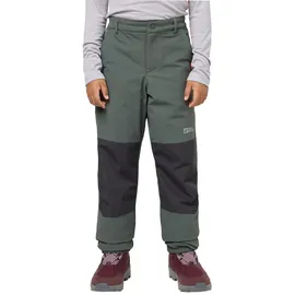 Jack Wolfskin Unisex Kinder Rascal Winter Pants K Wanderhose, Slate Green, 152 EU