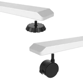 pro.tec Schreibtisch Stryn Weiß
