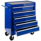 Arebos Werkzeugwagen Rollwagen Toolbox 5 Schubladen