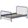 Vipack BRONXX Jugendbett 140 x 200 cm Blau
