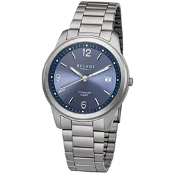 Regent Herren Armbanduhr F-1173 Titan