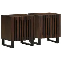VidaXL Nachttische 2 Stk. 40x34x46 cm Massivholz Mango