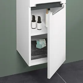 Villeroy & Boch V&B Seitenschrank Subway 2.0 35,6x85,7cm, re, Gr. chr, we, glo grey