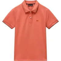 Napapijri Nina Kurzarm-poloshirt - Langoustino - M