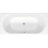 Duravit D-Neo Rechteck-Badewanne, Einbau, 700476000000000