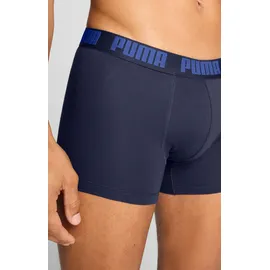 Puma Basic Boxershorts navy/royal sapphire M 2er Pack