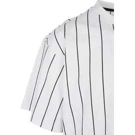 Karl Kani Small Signature Pinstripe Weiß L