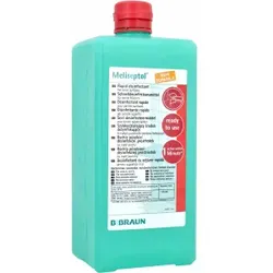 B. Braun Meliseptol® Flächendesinfektionsmittel, Gebrauchsfertige, alkoholische Schnelldesinfektion, 1000 ml - EURO-Flasche