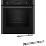 Neff B6ACH7AG3 + Z1608BX0, Backofen, Clip-Vollauszug BLE310KP