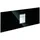 Grohe Abdeckplatte 42481 für Rapid SL Glasmodul velvet black