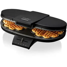 Cloer Doppelwaffelautomat 1320 schwarz