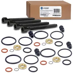 Bestprice 4x Dichtungssatz PDE + 4x Justierschraube für Audi, Seat, Skoda, VW