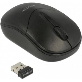DeLOCK Wireless Mini Optical Mouse schwarz (12494)