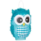 Unique Kostüm Eule Piñata blau blau