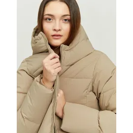 Mazine Elmira Puffer Coat - Damen Puffermantel, Größe:XXL, Farbe:taupe - XXL