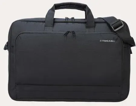 Tucano BORSA NB 17 Recycelbarer Kunststoff Schwarz, Blau Junge/Mädchen Einkaufstasche