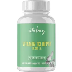 Vitamin D3 Depot 10000 IE Cholecalciferol vegan