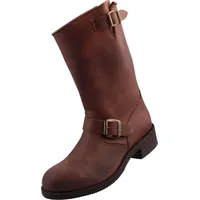 Sendra Boots Herren Biker Stiefel Braun - Braun -
