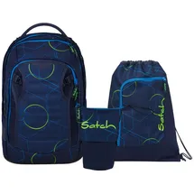 Satch match plus Blue Tech 3 tlg. inkl. Pencil Slider und Turnbeutel