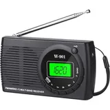 Batteriebetriebenes Transistorradio – Tragbares Radio – Kleines Radio – Mini-FM/AM-Notfallradio – Taschenradio – Ersatzradio – Batteriebetriebenes