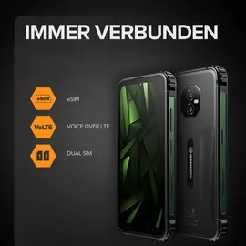 Hammer Ranger 4G 8 GB RAM 256 GB Schwarz