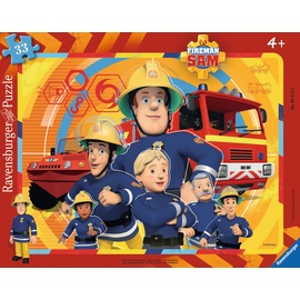 Ravensburger Rahmenpuzzle Sam der Feuerwehrmann (06114)
