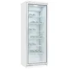 EXQUISIT Getränkekühlschrank GKS350-1-GT-280D, D (A-G), silber (weiß), Rechtsanschlag, Kühlschränke, 320 L Volumen, Getränkekühlschrank mit Glastür, LED