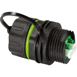 LOGILINK LC-Duplex Steckverbinder FA05LC1 – IP68, wasserdicht, mit Schutzkappe