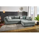 Jockenhöfer Ecksofa Rascasse Stoff Grau