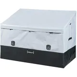 casa.pro Kissenbox, Alanno 147x86x109cm Grau/Schwarz