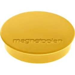 Magnet D30mm VE10 Haftkraft 700 g gelb