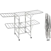 Maximex Standtrockner, BxH: 186 x 58 cm, Metall - silberfarben