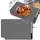casativo Profi Silikon-Warmhalteplatte, 2er Set (250W) – Elektrischer Speisenwärmer mit 3 Stufen (55-100°C), Warmhaltematte mit LCD-Touch-Display, rollb...